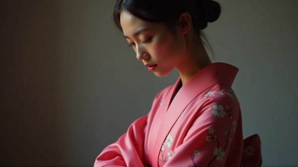 Un kimono en satin pour sublimer vos soirées