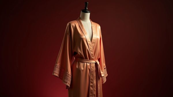 Un kimono en satin pour sublimer vos soirées